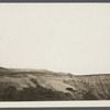 View of shore land between first and second house, looking east. Montauk, East Hampton