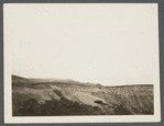 View of shore land between first and second house, looking east. Montauk, East Hampton