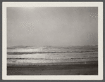 View. Beach in Montauk. Surf at Hither Plain after storm. Montauk, East Hampton