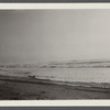 View. Beach in Montauk. Surf at Hither Plain after storm. Montauk, East Hampton
