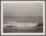 View. Beach in Montauk. Surf at Hither Plain. Montauk, East Hampton