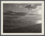View. Beach in Montauk. Surf at Hither Plain. Montauk, East Hampton