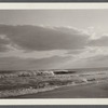 View. Beach in Montauk. Surf at Hither Plain. Montauk, East Hampton