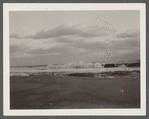 View. Beach in Montauk. Surf at Hither Plain. Montauk, East Hampton