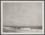 View. Beach in Montauk. Surf at Hither Plain. Montauk, East Hampton
