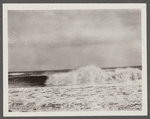 View. Beach in Montauk. Surf at Hither Plain. Montauk, East Hampton