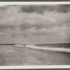 View. Beach in Montauk. Surf at Hither Plain. View looking east. Montauk, East Hampton