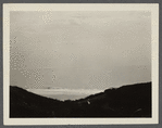 View of shore west of Hither Plain Life Savings Station, between first and second house. Oceanside. Montauk, East Hampton