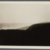 View of shore west of Hither Plain Life Savings Station. Oceanside. Montauk, East Hampton