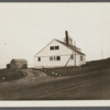 View. Hither Plains Life Savings Station (No. 66). Dorm window on oceanside. Montauk, East Hampton
