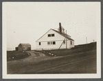 View. Hither Plains Life Savings Station (No. 66). Dorm window on oceanside. Montauk, East Hampton