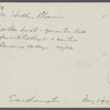 View. Hither Plains, Life Guard boat, Smith Cottage in center, Parsons Cottage on right. Montauk, East Hampton