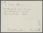 View. Hither Plains, Life Guard boat, Smith Cottage in center, Parsons Cottage on right. Montauk, East Hampton