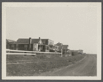 Parsons lnn, Cottage and Garage, looking east. Hither Plains. Montauk, East Hampton