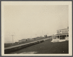 Parsons Cottage on right. View of Hither Plains, Montauk oceanside. Montauk, East Hampton
