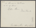 Parsons cottage. Northwest of Parsons Inn, Hither Plains. Montauk, East Hampton