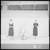 Unidentified women, possibly Franklin Simon employees, with Christmas tree