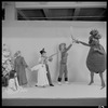 Children modeling Franklin Simon nightwear with characters from Balanchine's "Nutcracker"