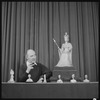 Unidentified man with miniatures