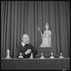 Unidentified man with miniatures