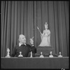 Unidentified man with miniatures