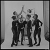 Mark Ryder and Emily Frankel (top) with unidentified dancers