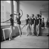 Unidentified dancers at the barre