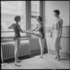 Unidentified dancers at the barre