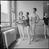 Unidentified dancers at the barre