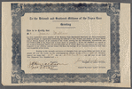 James Wallace UNIA membership certificate