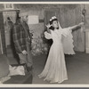 Scene from the American Negro Theatre production of "Starlight," with Maxwell Glanville and Ruby Dee 