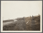 Parsons Garage. Looking toward Parsons House. Montauk, East Hampton