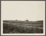 View between second house and Parsons house. Oceanside. Montauk, East Hampton