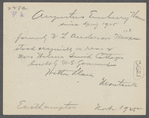 Augustus Embury house. Hither Plains. Montauk, East Hampton