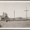 View of future business center. Montauk Point Realty Corporation Office on left. Montauk, East Hampton