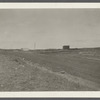 View of road leading from Montauk Highway to projected Golf Links on Great Pond. Montauk, East Hampton