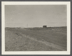 View of road leading from Montauk Highway to projected Golf Links on Great Pond. Montauk, East Hampton