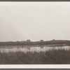 Montauk Association and part of Lake Wyandanch. Houses on hill looking east, just east of Ditch Plains Life Savings Station. Montauk, East Hampton