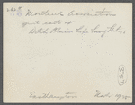 Montauk Association. Houses on hill just east of Ditch Plains Life Savings Station. Montauk, East Hampton