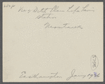 Houses on Hill (Montauk Association). Ditch Plains Life Savings Station. Montauk, East Hampton
