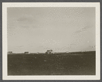Dickerson Farmhouse on extreme left. Built by Frank Stratton (son of keeper of Third House). Ditch Plains Life Savings Station. Montauk, East Hampton