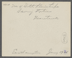 View of Ditch Plains Life Savings Station. Montauk, East Hampton