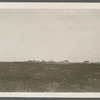 Dickerson Farmhouse (center). Built by Frank Stratton (son of keeper of Third House). Montauk Association Houses in distance. Ditch Plains Life Savings Station. Montauk, East Hampton