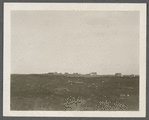 Dickerson Farmhouse (center). Built by Frank Stratton (son of keeper of Third House). Montauk Association Houses in distance. Ditch Plains Life Savings Station. Montauk, East Hampton