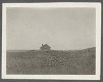 Building. Shooting Lodge on eastern shore of Great Pond looking northwest. Montauk, East Hampton