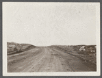 View of road leading from Third House to Hotel. Montauk, East Hampton