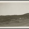 View east of Fort Pond. Surveyors at work. Montauk, East Hampton