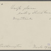 Hoyt House. Stone house on road to Montauk Point. Between Third House and Montauk Light. Further east than other houses of proprietors. Montauk, East Hampton