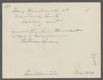 Lanthrop Brown's Windmill. Erected 1813. Montauk Point. Montauk, East Hampton