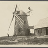 Lanthrop Brown's Windmill. Erected 1813. Montauk Point. Montauk, East Hampton